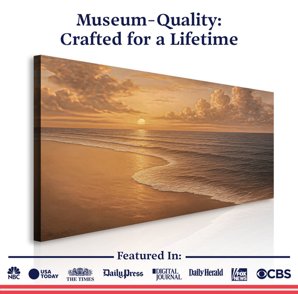 Beach Shoreline Coastal Wall Art VIII